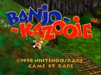 une photo d'Ã©cran de Banjo-Kazooie sur Nintendo 64